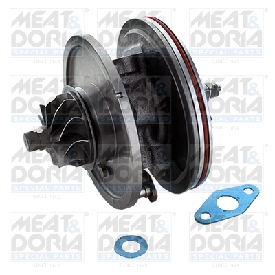 Core assembly, turbocharger